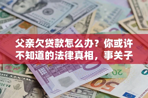 北京父亲欠贷款怎么办？你或许不知道的法律真相，事关子女未来