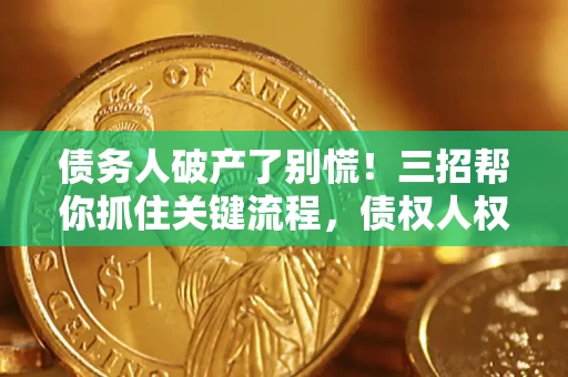北京债务人破产了别慌！三招帮你抓住关键流程，债权人权益不再缩水
