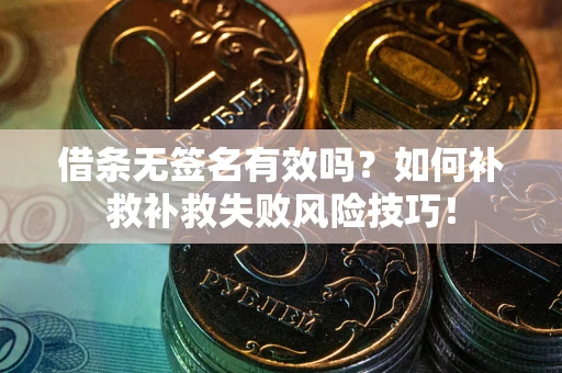 北京借条无签名有效吗？如何补救补救失败风险技巧！