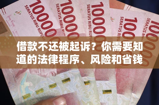 北京借款不还被起诉？你需要知道的法律程序、风险和省钱技巧